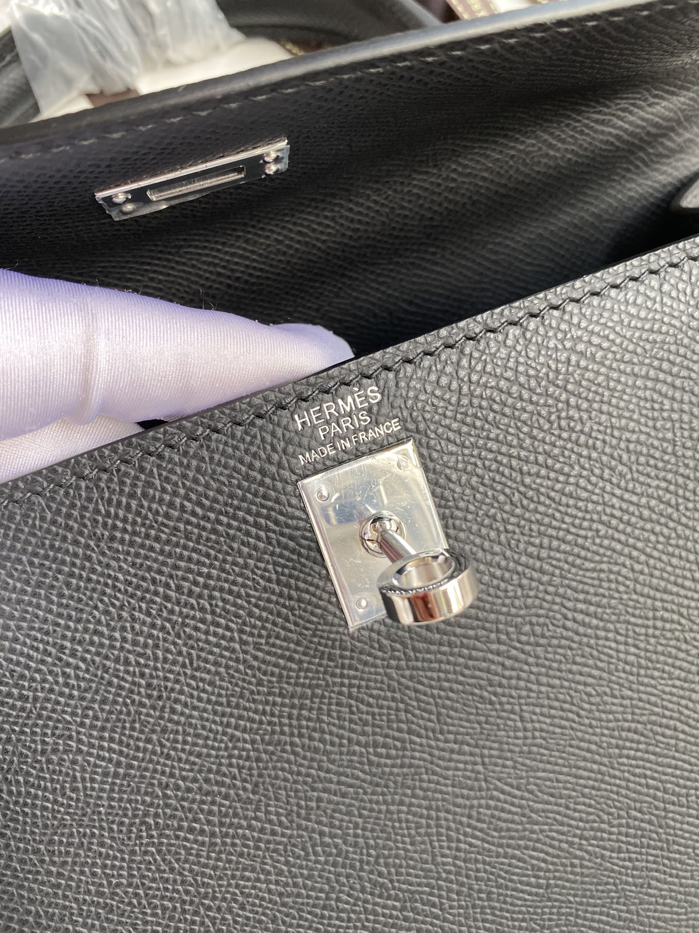 Kelly 25 Epsom Leather Bag