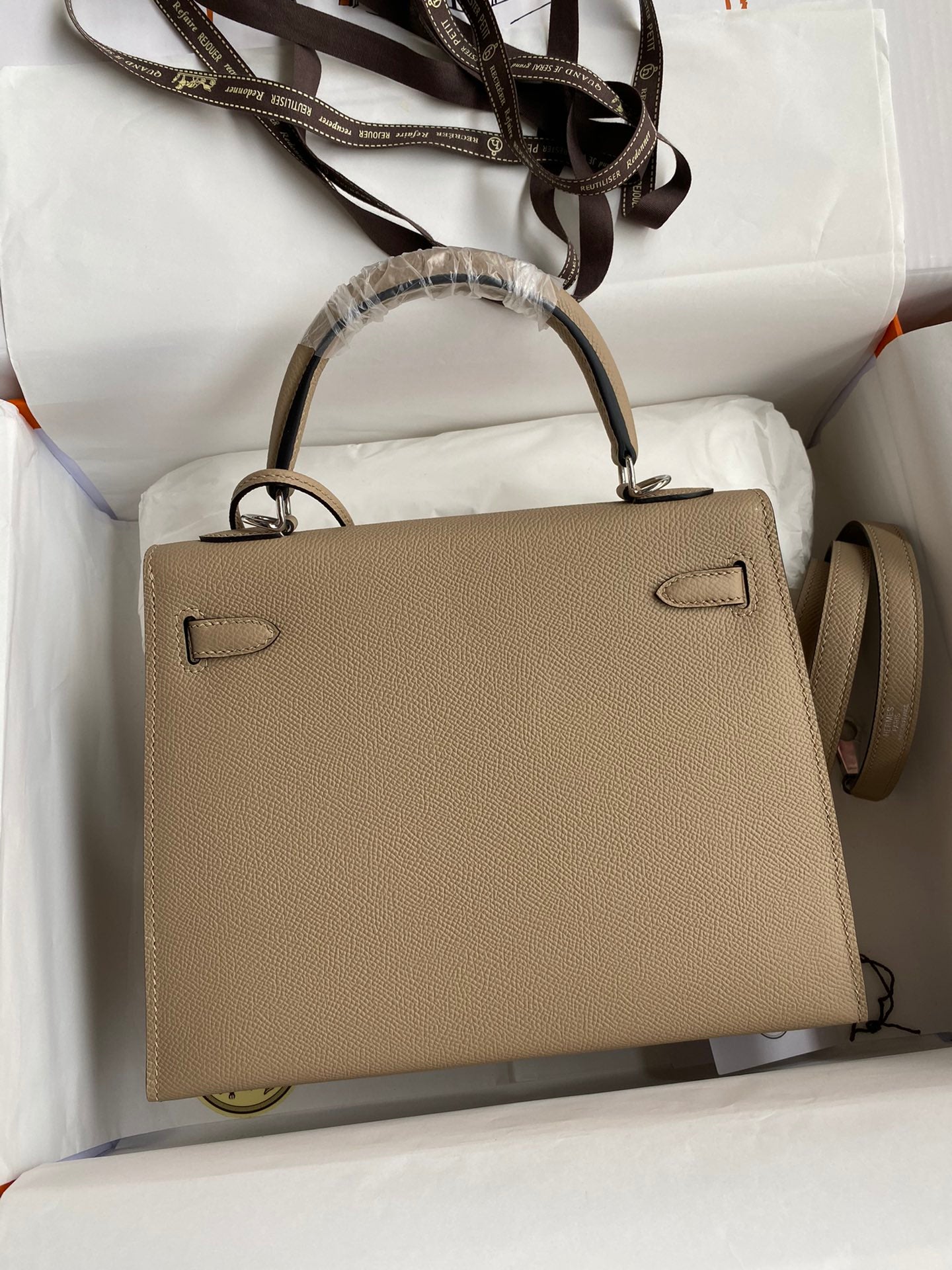 Kelly 25 Epsom Leather Bag