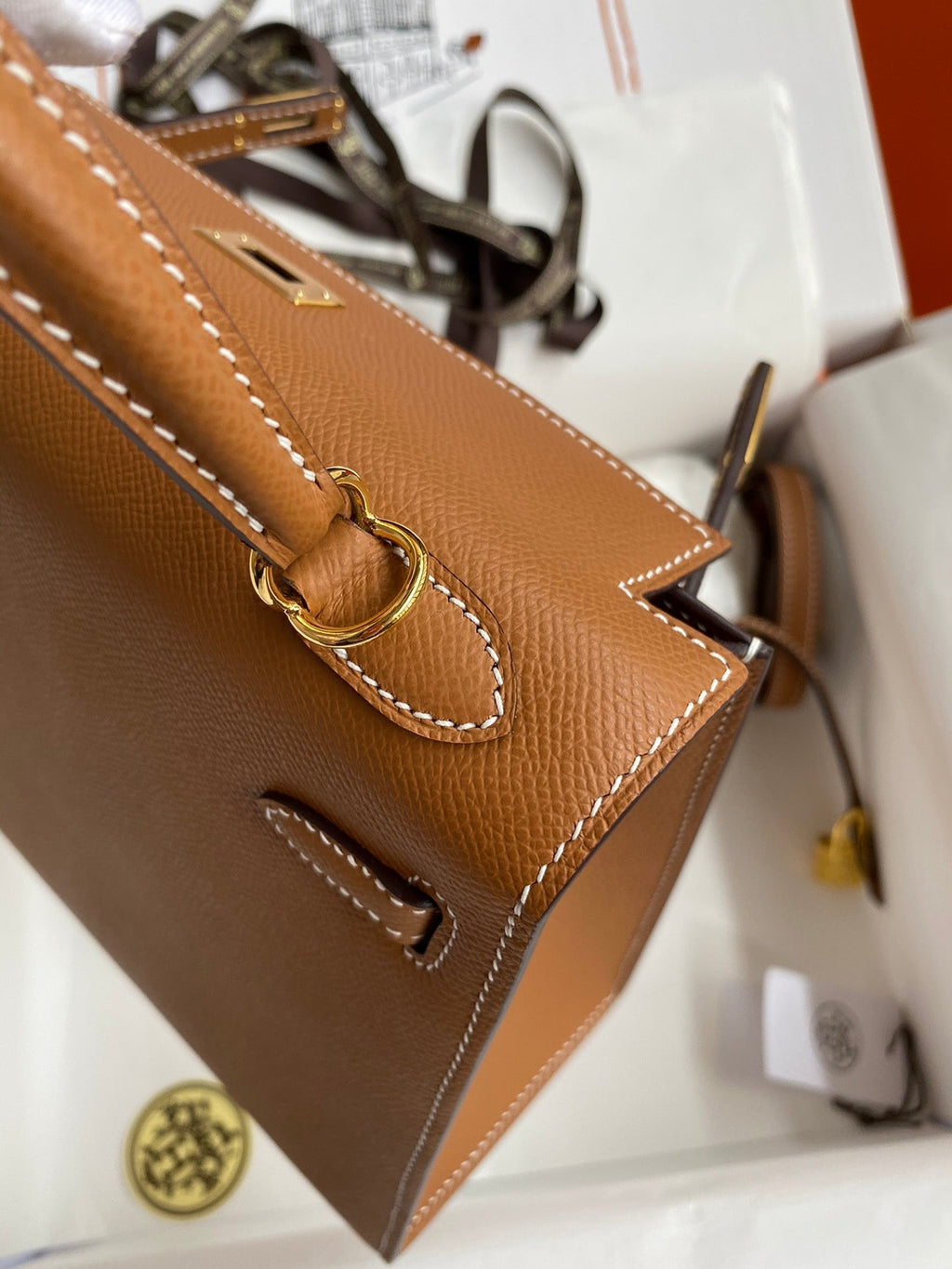 Kelly 25 Epsom Leather Bag