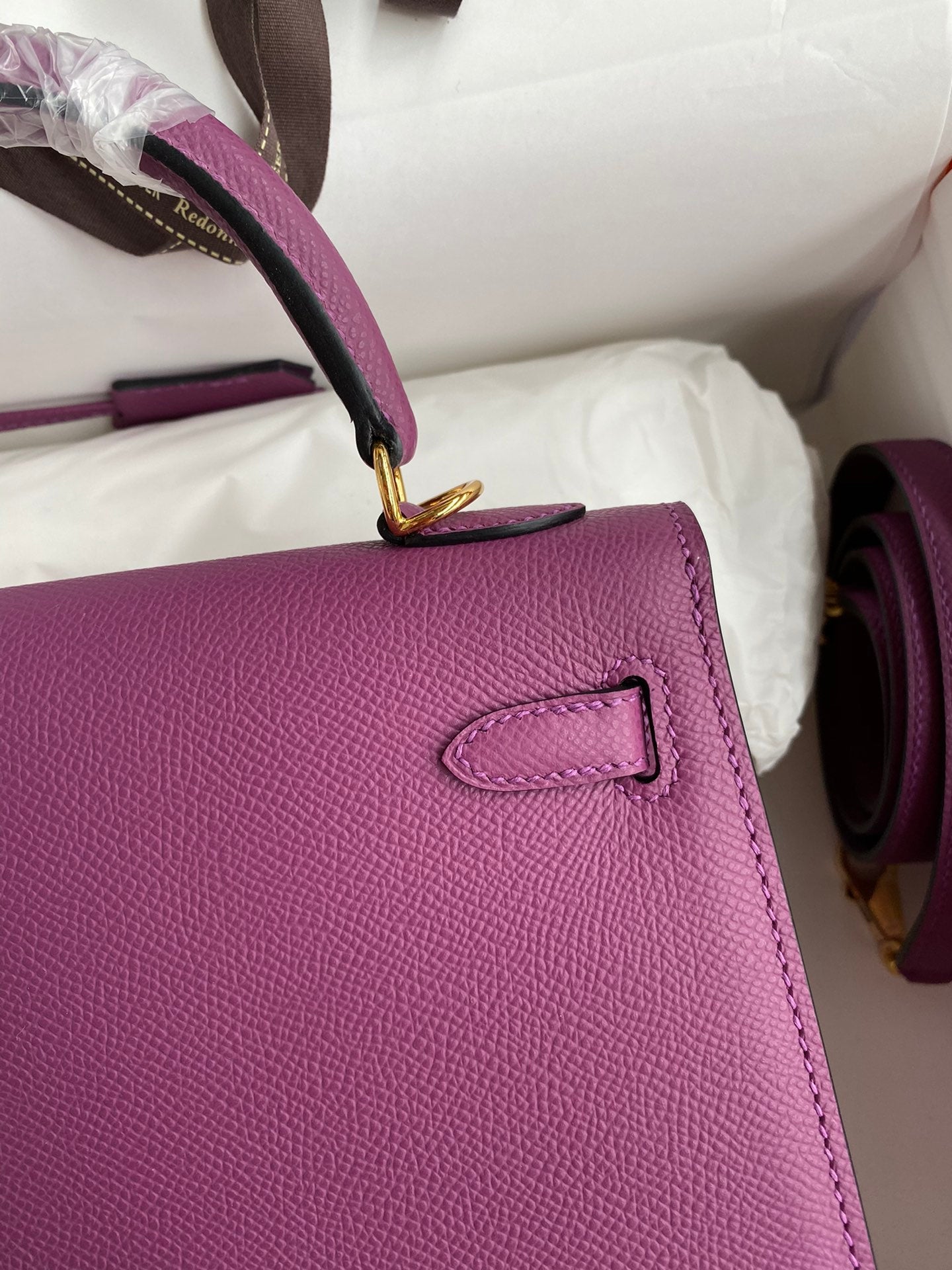 Kelly 25 Epsom Leather Bag