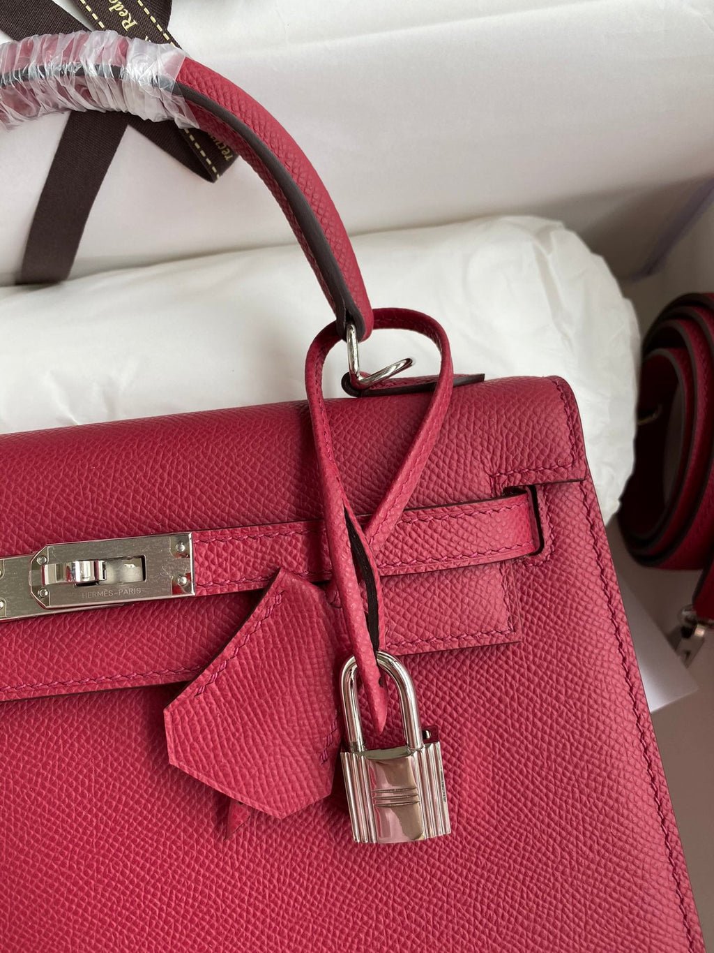 Kelly 25 Epsom Leather Bag