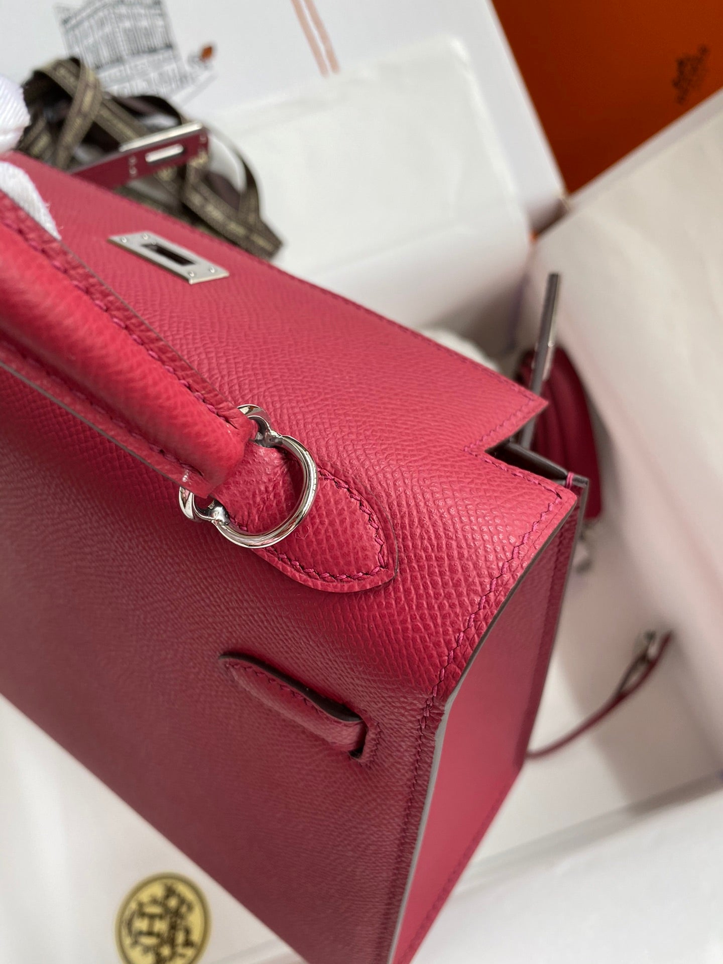 Kelly 25 Epsom Leather Bag