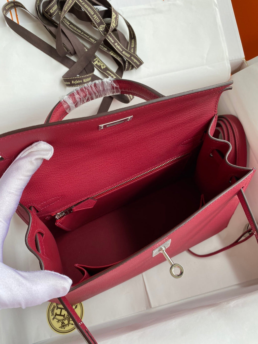 Kelly 25 Epsom Leather Bag