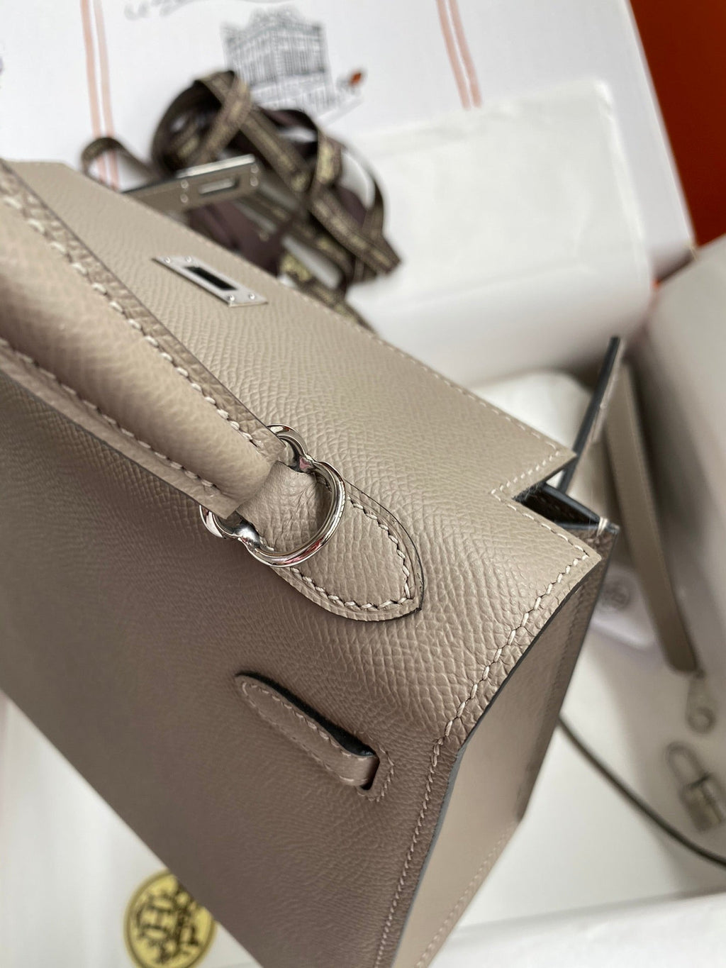 Kelly 25 Epsom Leather Bag