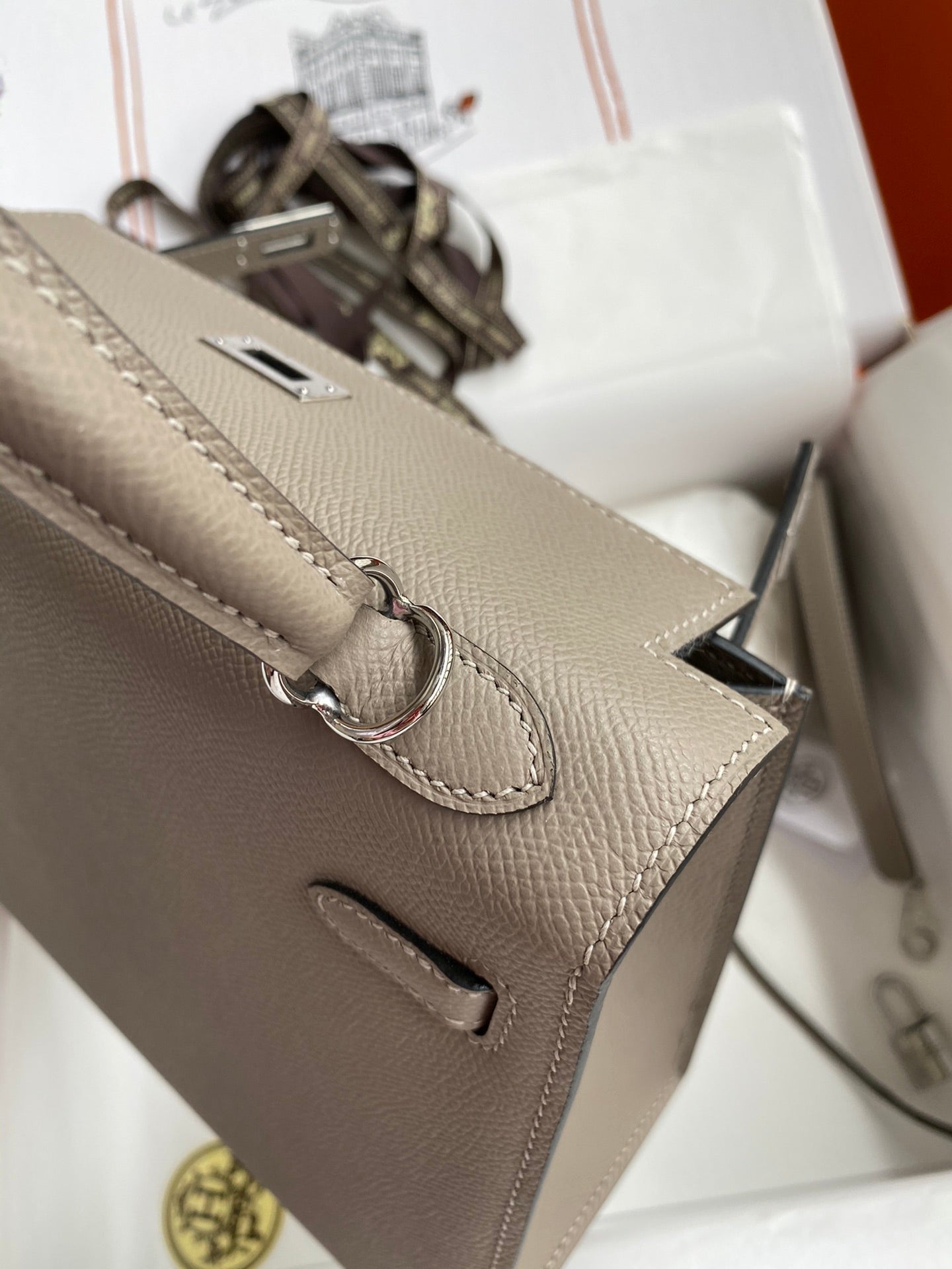 Kelly 25 Epsom Leather Bag