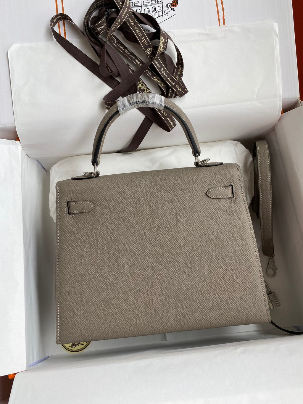 Kelly 25 Epsom Leather Bag