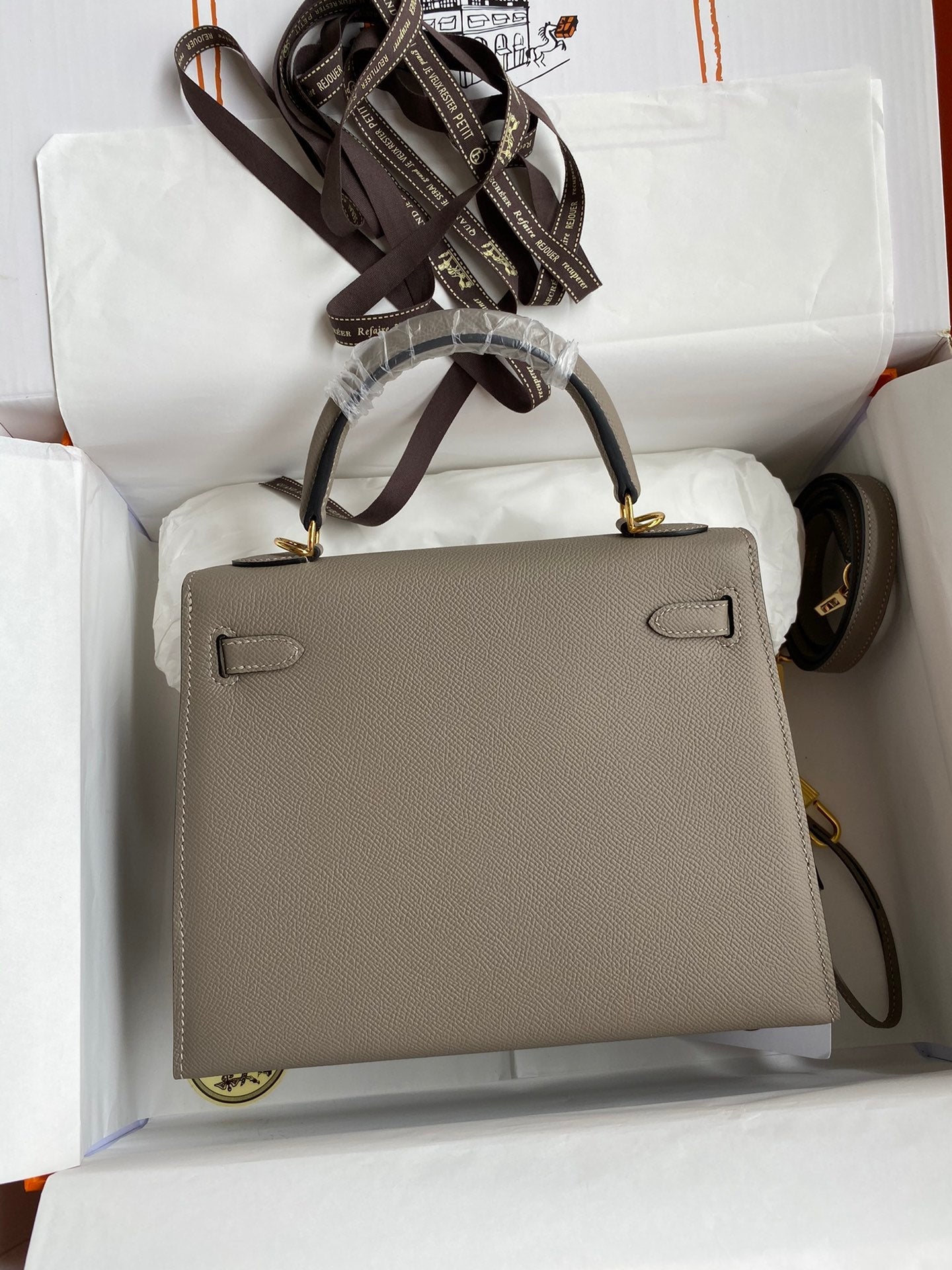 Kelly 25 Epsom Leather Bag