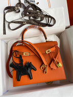 Kelly 25 Epsom Leather Bag