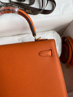 Kelly 25 Epsom Leather Bag