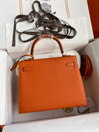 Kelly 25 Epsom Leather Bag