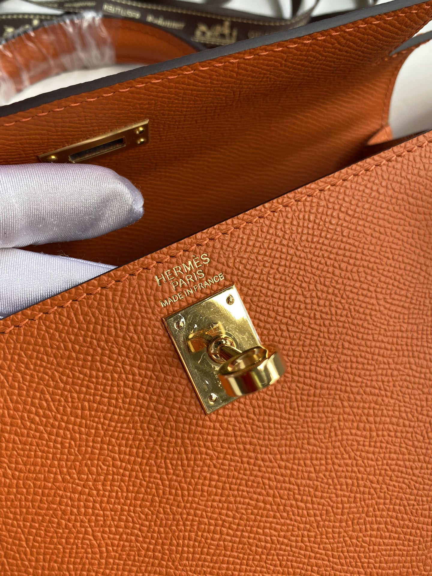 Kelly 25 Epsom Leather Bag