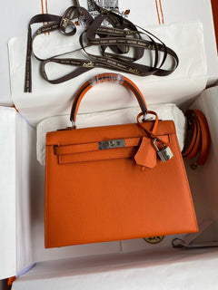 Kelly 25 Epsom Leather Bag