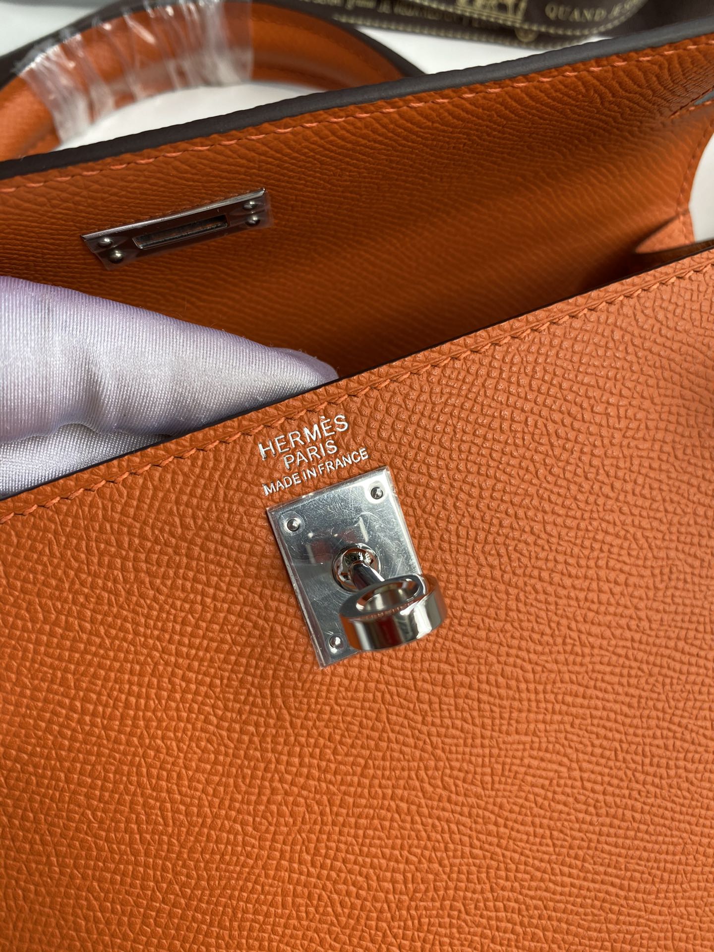 Kelly 25 Epsom Leather Bag