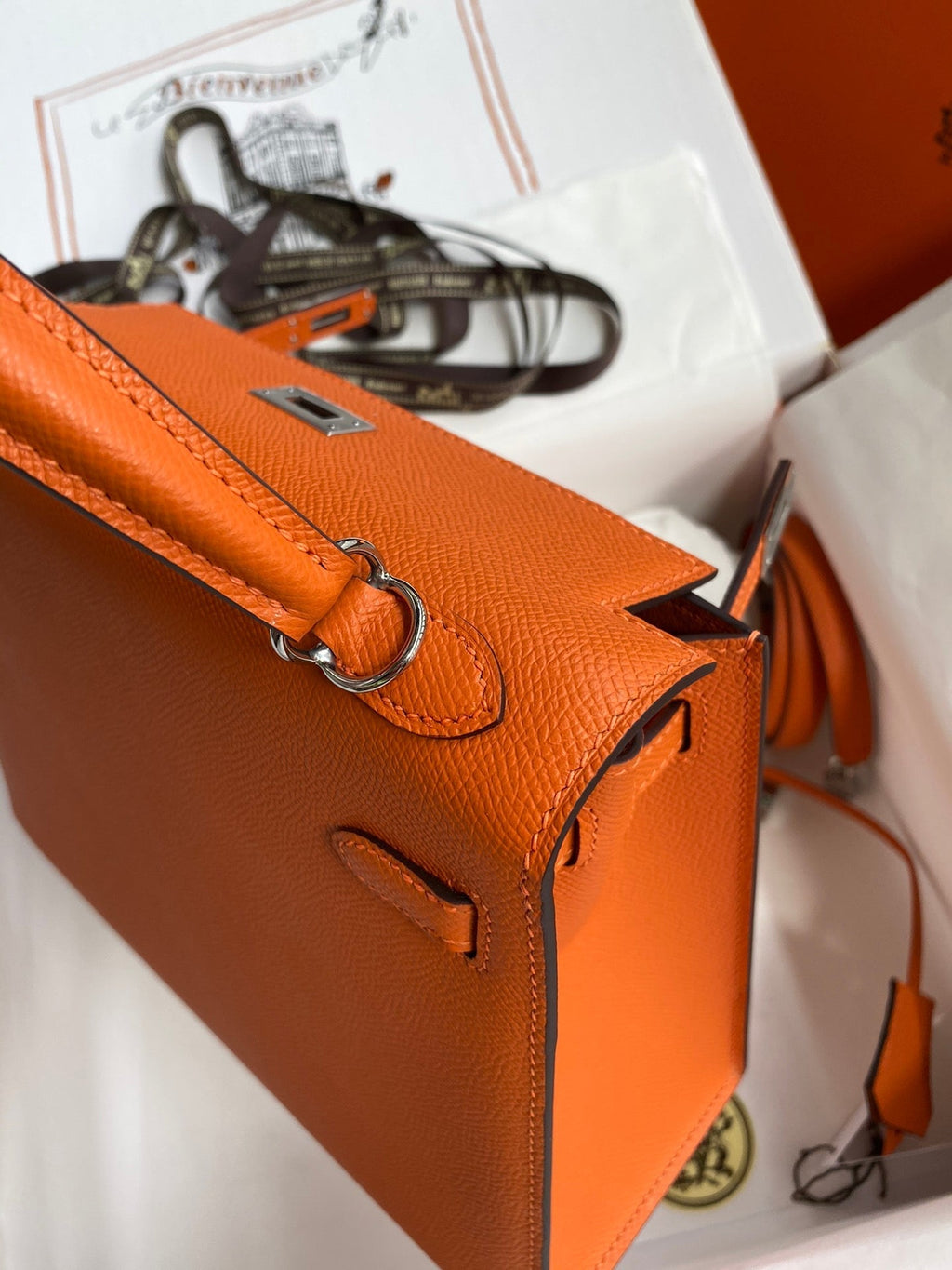 Kelly 25 Epsom Leather Bag