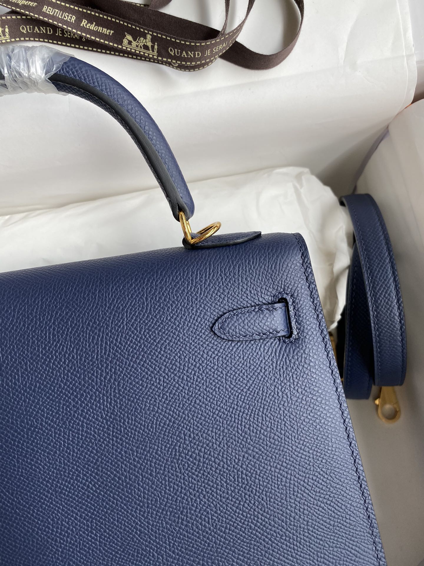Kelly 25 Epsom Leather Bag