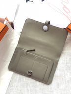Dogon Long Wallet Togo Leather