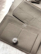 Dogon Long Wallet Togo Leather
