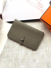 Dogon Long Wallet Togo Leather