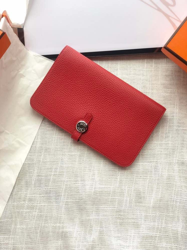 Dogon Long Wallet Togo Leather