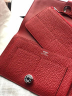 Dogon Long Wallet Togo Leather