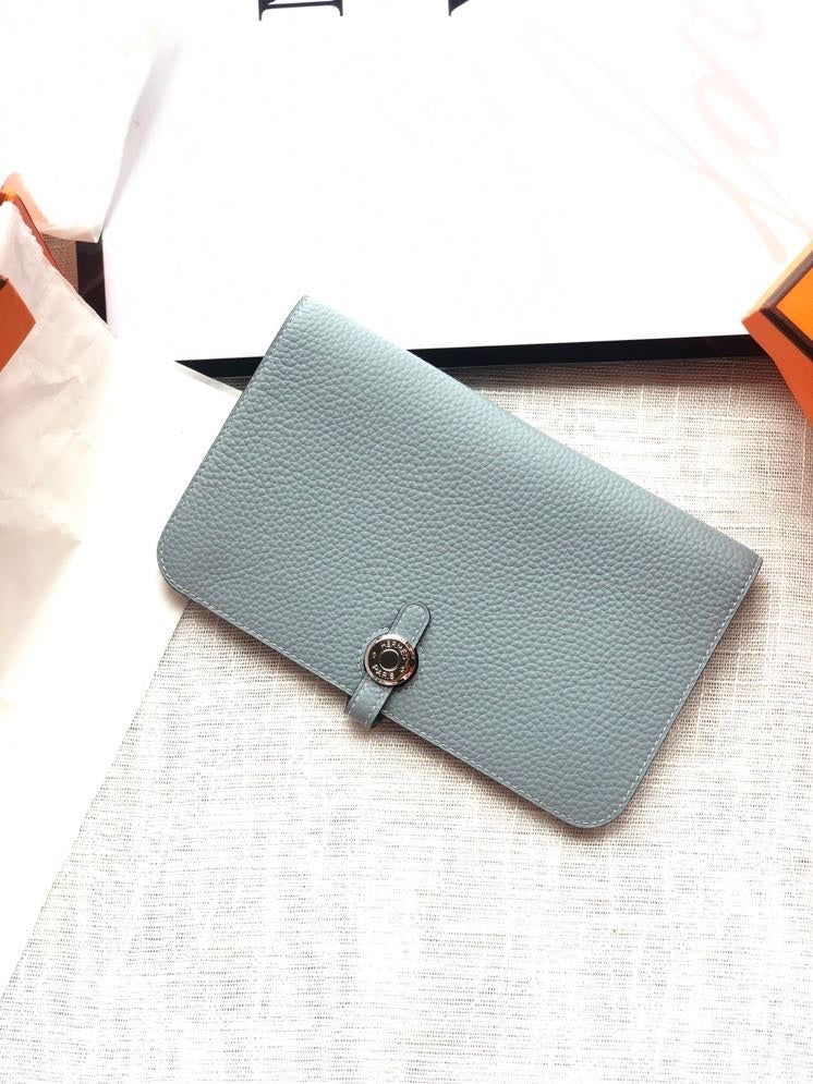 Dogon Long Wallet Togo Leather