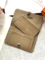 Dogon Long Wallet Togo Leather