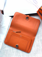 Dogon Long Wallet Togo Leather