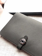 Dogon Long Wallet Togo Leather