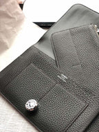 Dogon Long Wallet Togo Leather