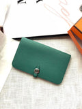Dogon Long Wallet Togo Leather