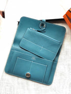Dogon Long Wallet Togo Leather
