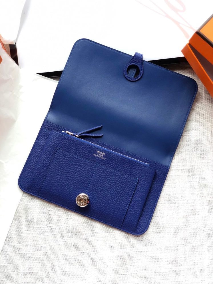 Dogon Long Wallet Togo Leather