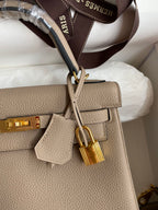 Kelly 25 Togo Leather Bag
