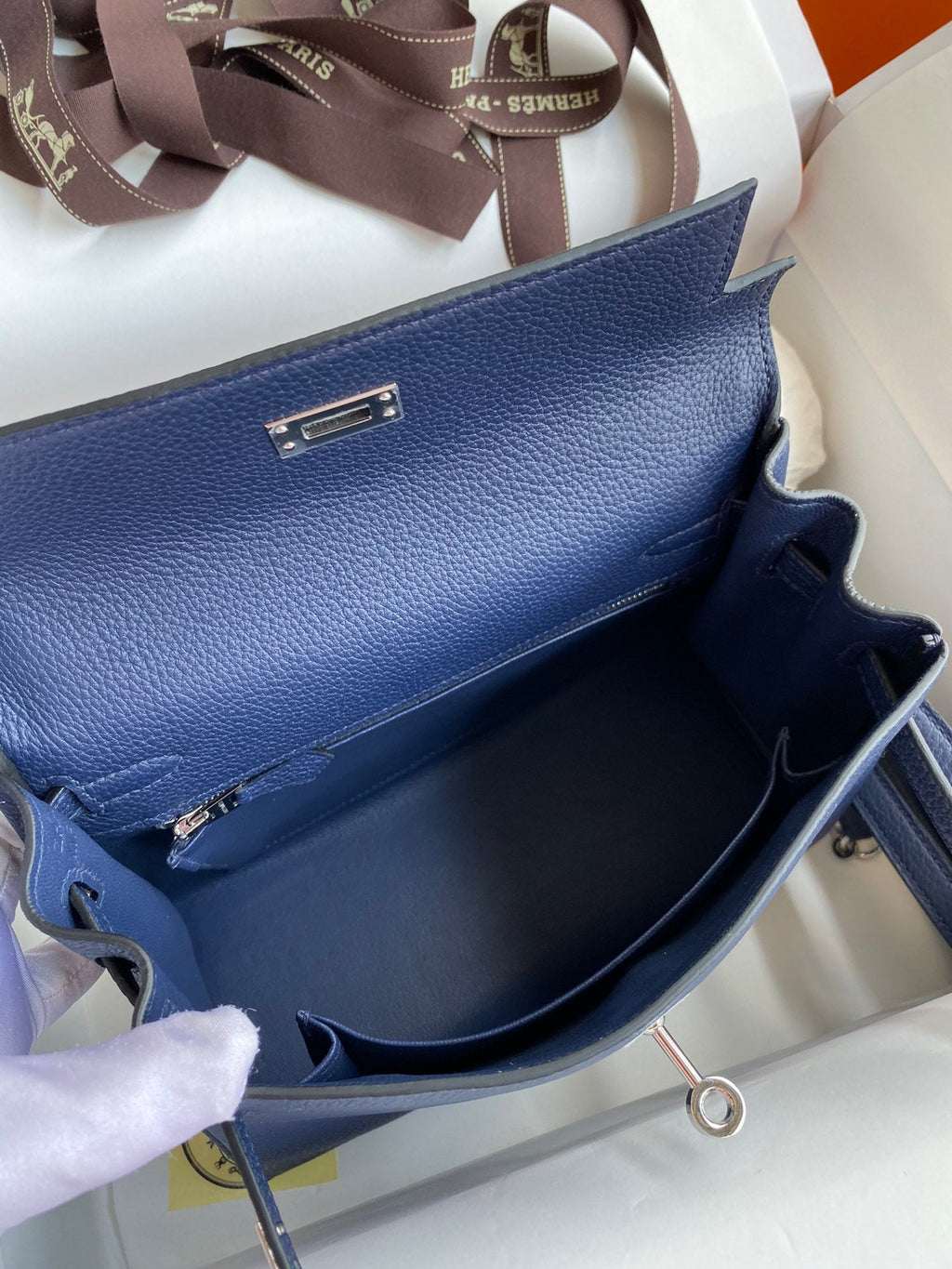 Kelly 25 Togo Leather Bag