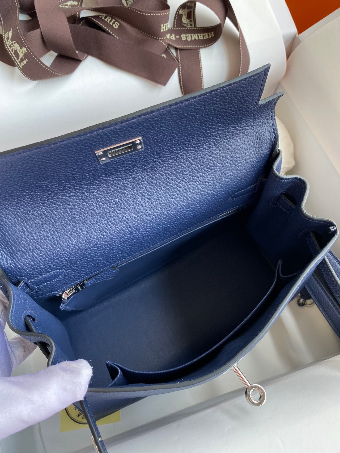 Kelly 25 Togo Leather Bag