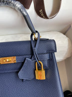Kelly 25 Togo Leather Bag