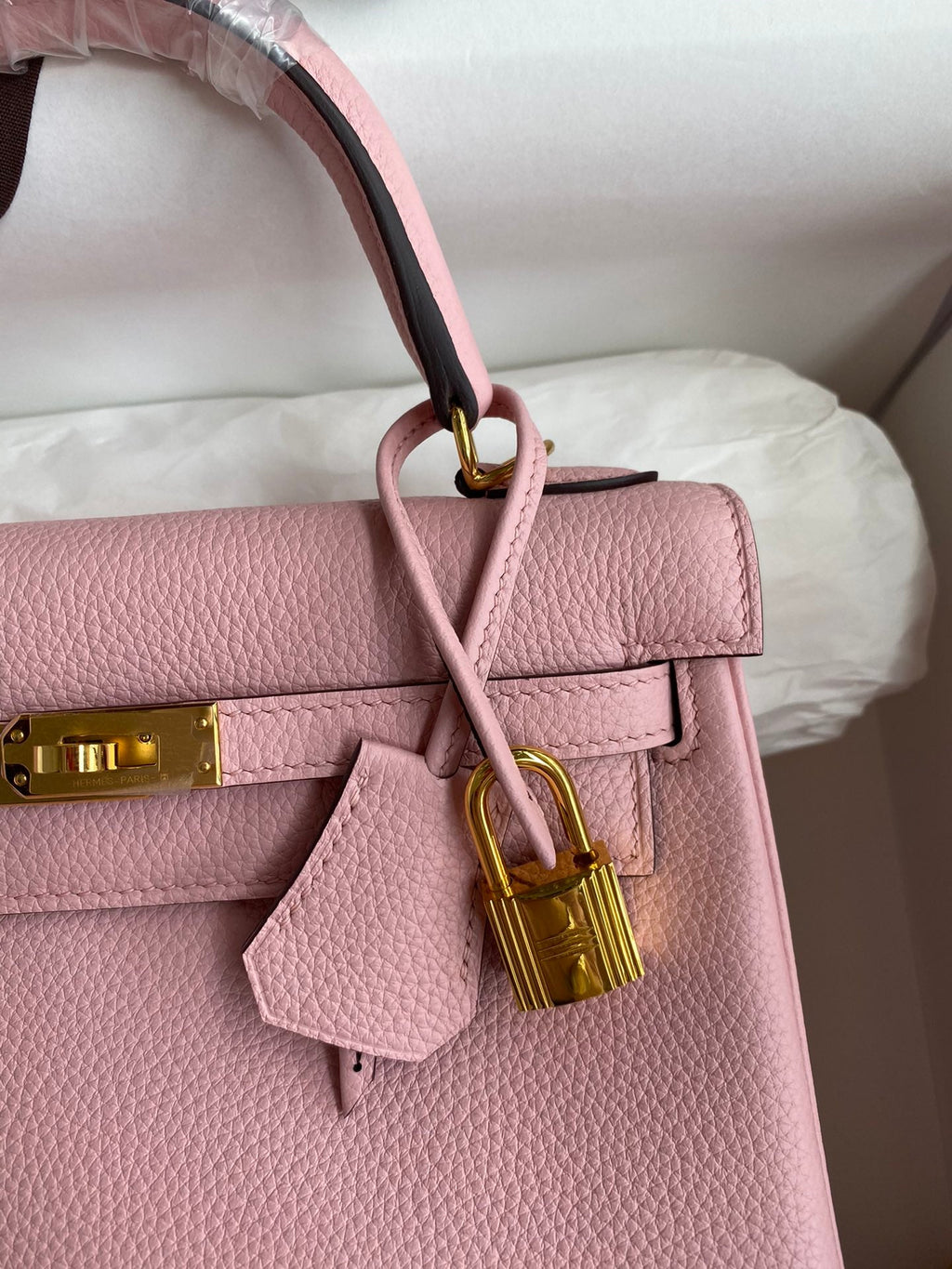 Kelly 25 Togo Leather Bag