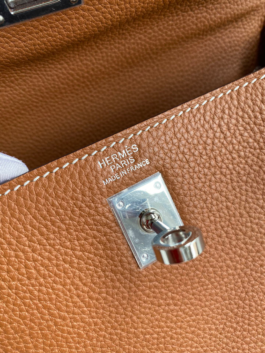Kelly 25 Togo Leather Bag