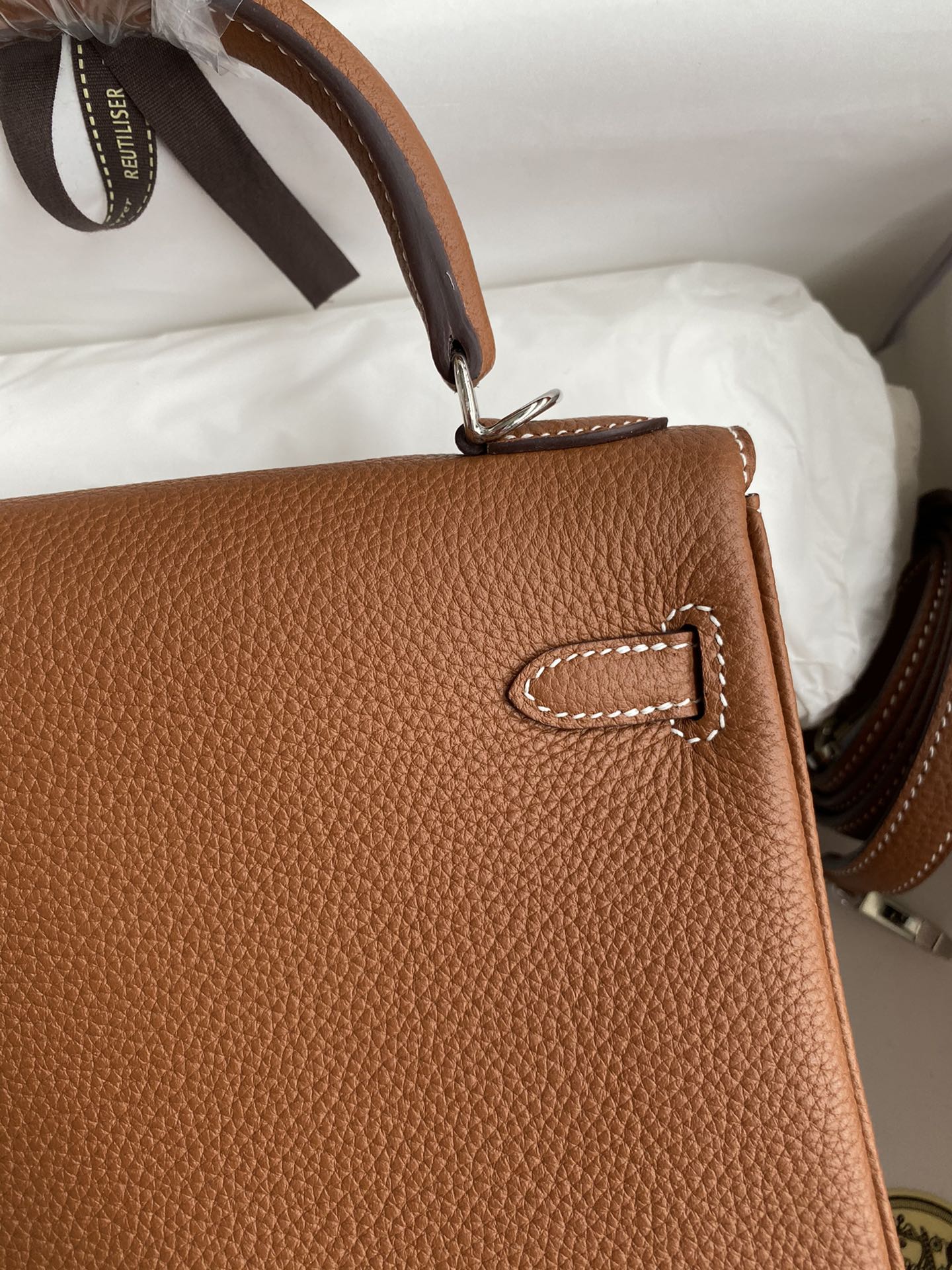 Kelly 25 Togo Leather Bag