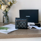 Quilted Mini Wallet