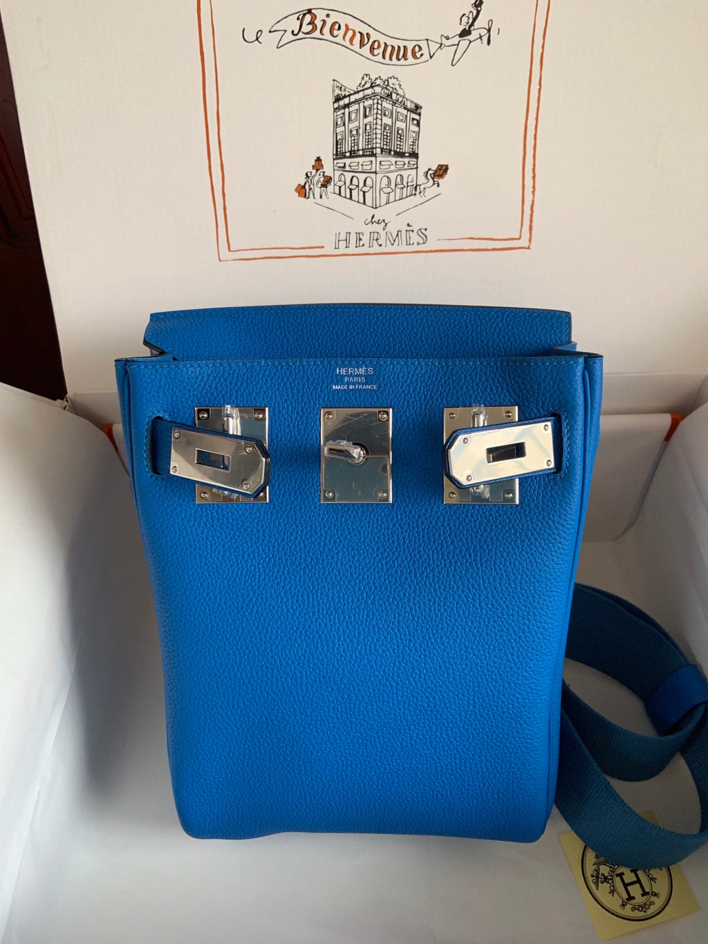 HAC à Dos Backpack 18cm Togo Leather