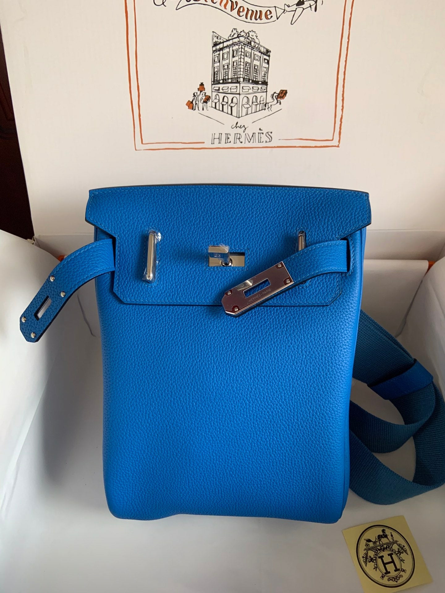 HAC à Dos Backpack 18cm Togo Leather