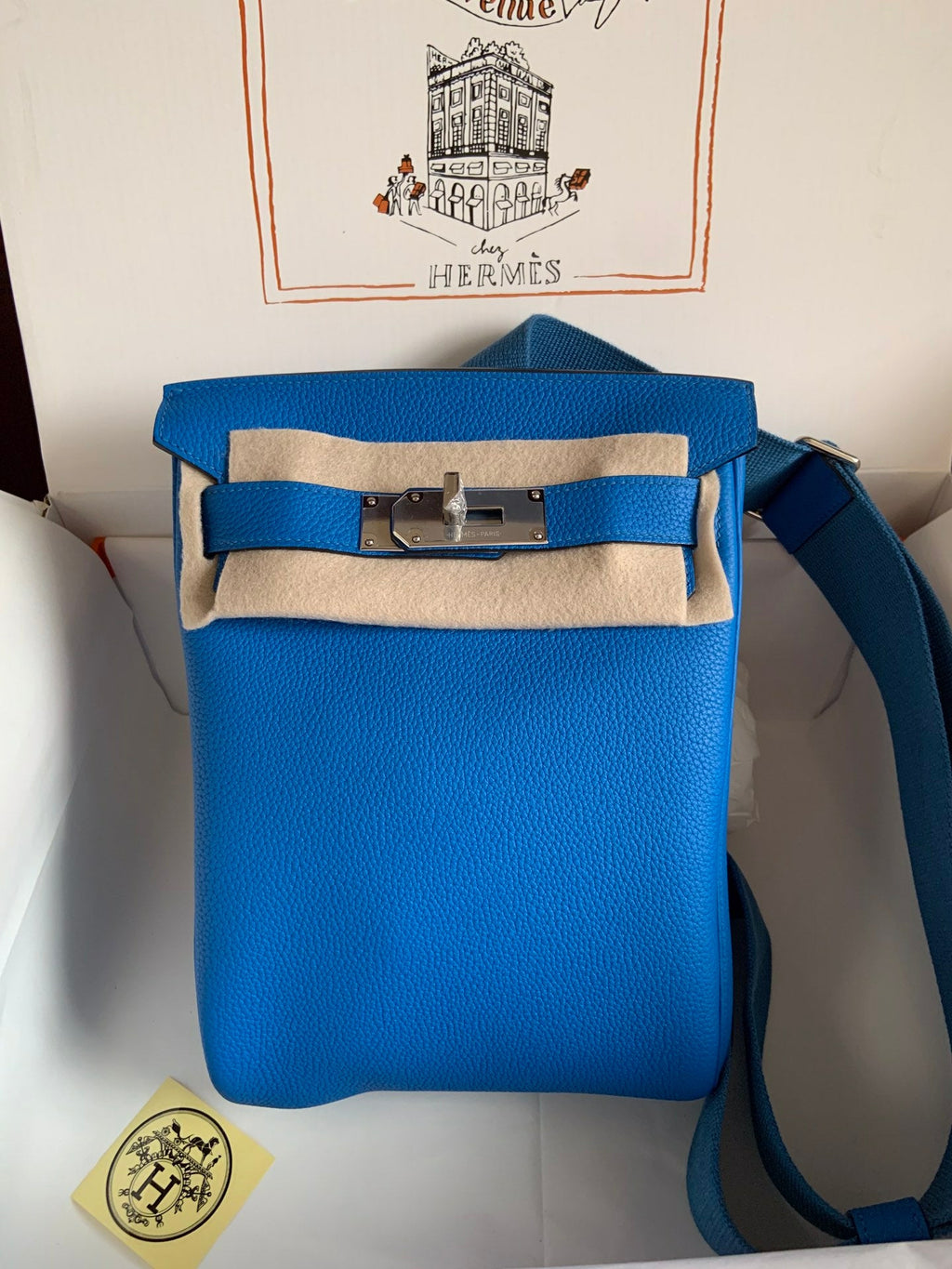 HAC à Dos Backpack 18cm Togo Leather