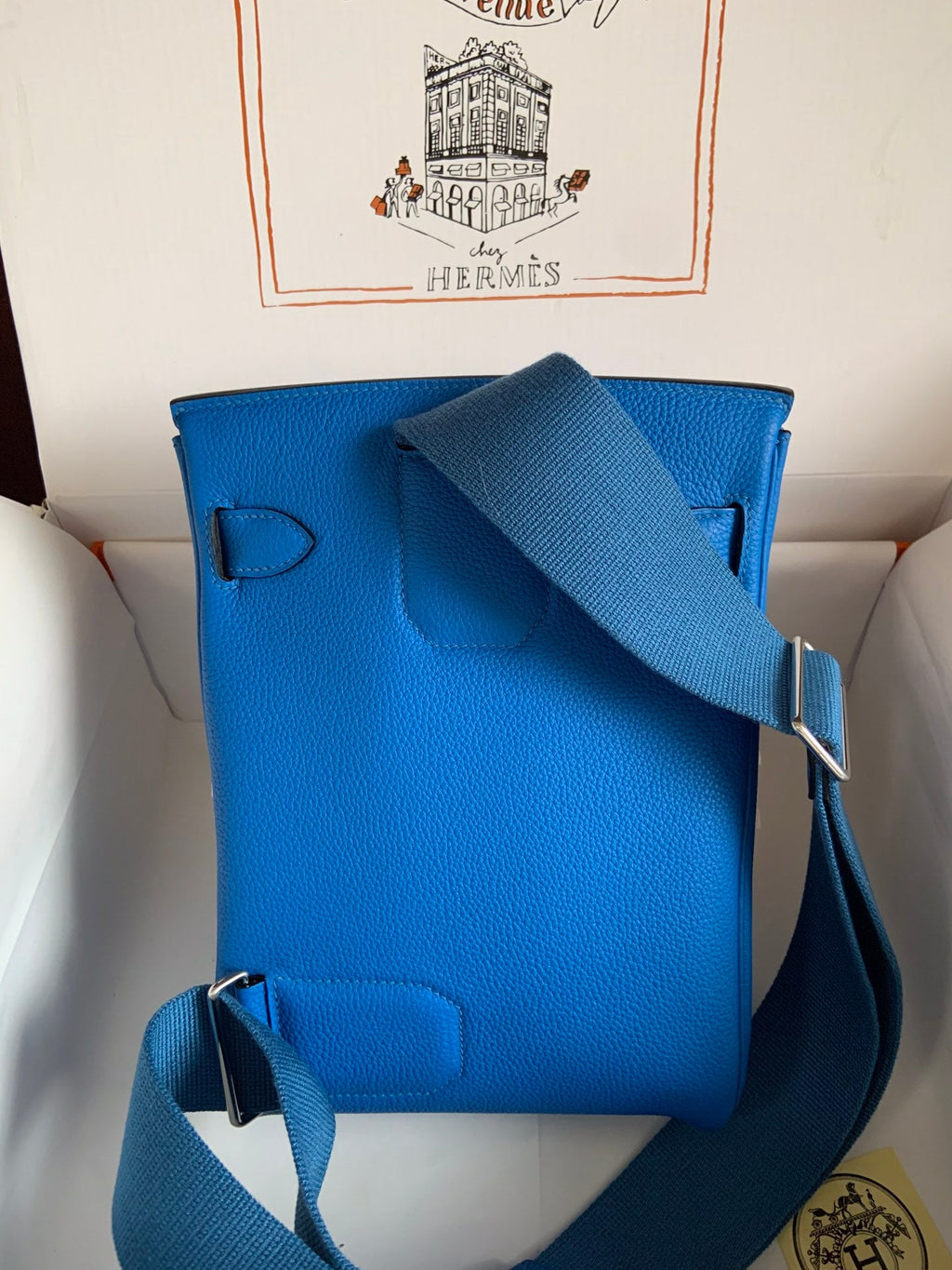 HAC à Dos Backpack 18cm Togo Leather