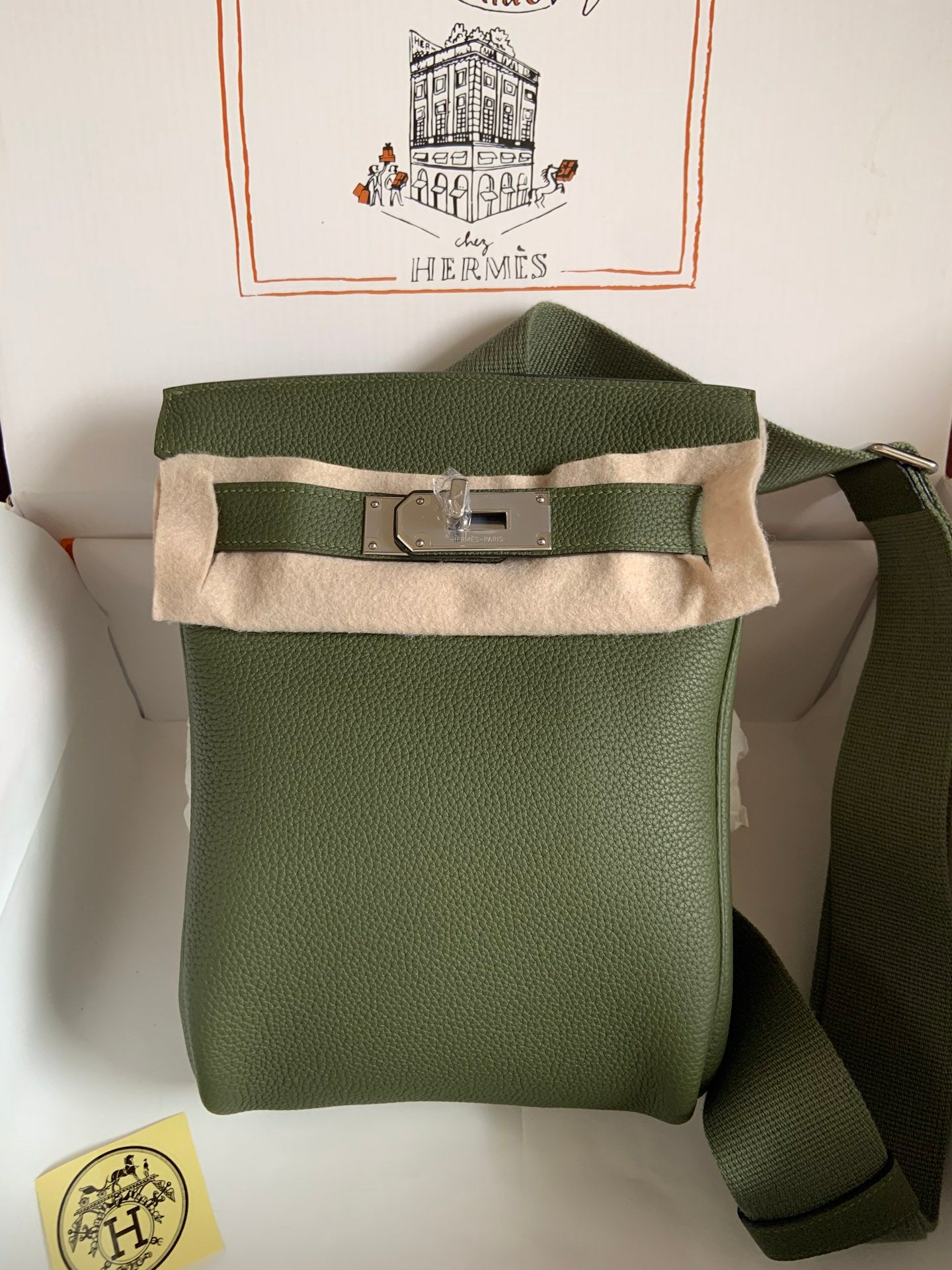 HAC à Dos Backpack 18cm Togo Leather