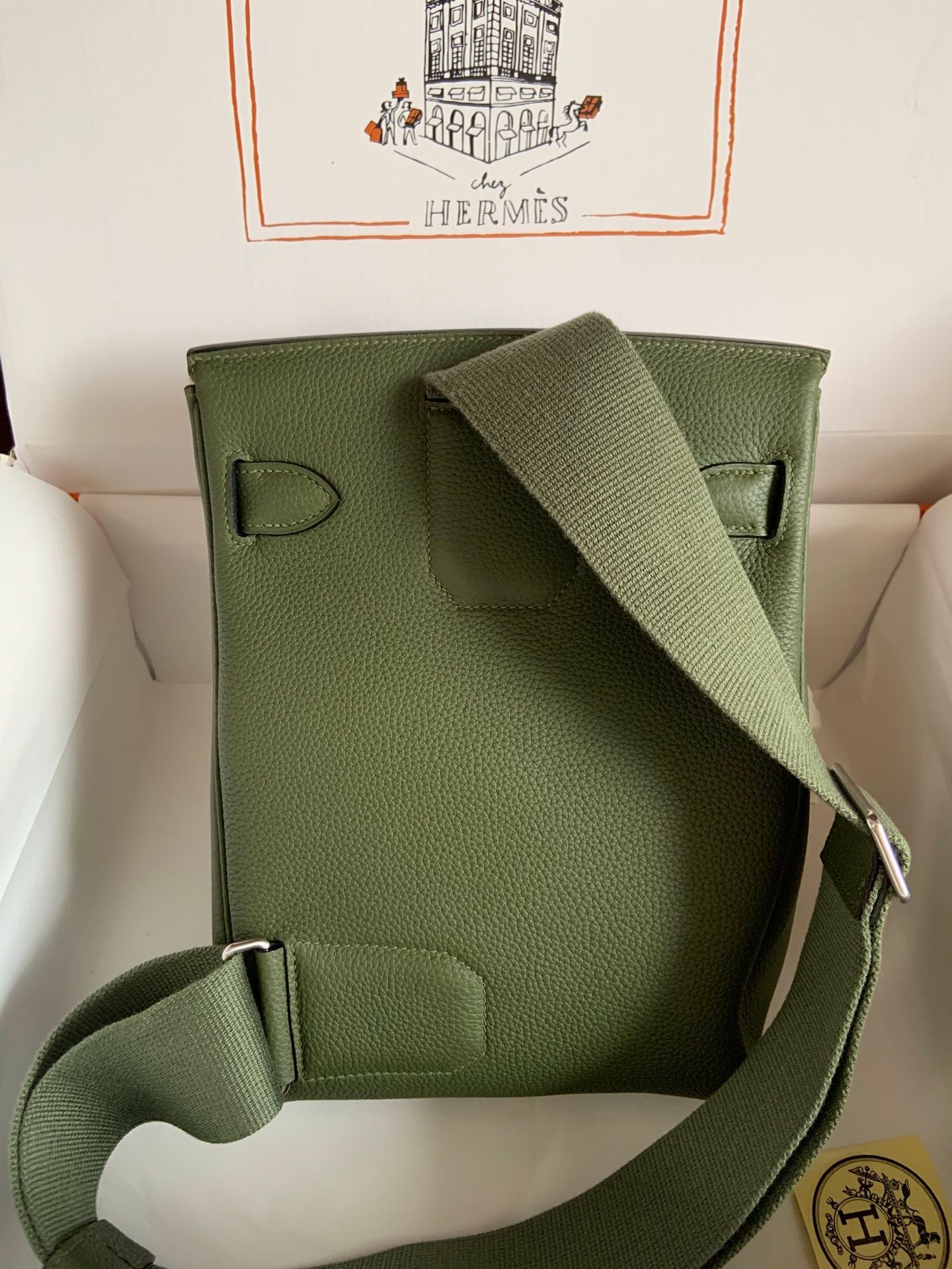 HAC à Dos Backpack 18cm Togo Leather