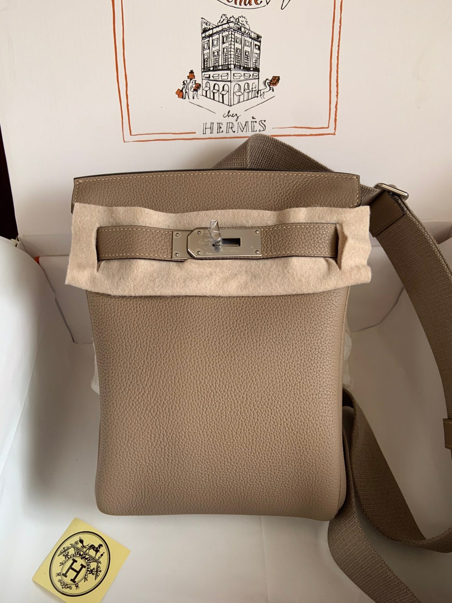 HAC à Dos Backpack 18cm Togo Leather