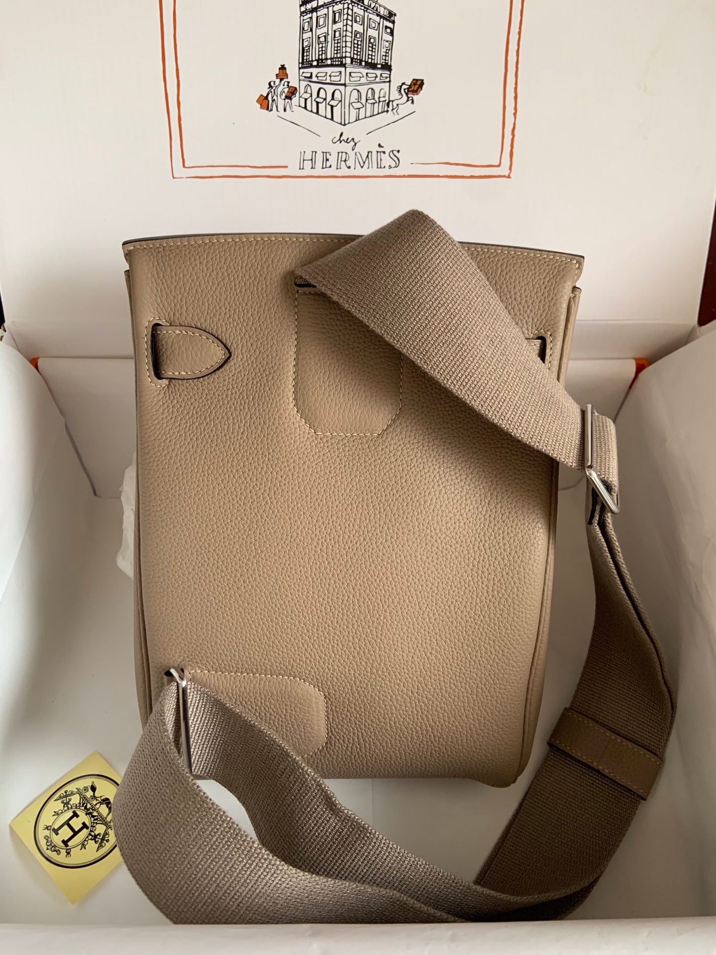 HAC à Dos Backpack 18cm Togo Leather
