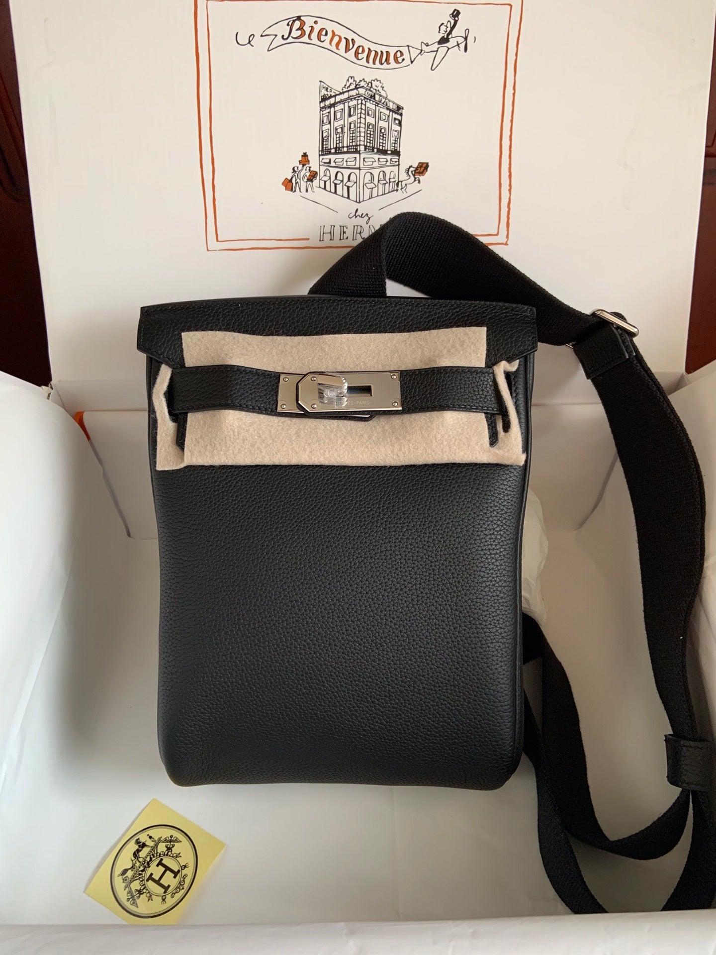 HAC à Dos Backpack 18cm Togo Leather