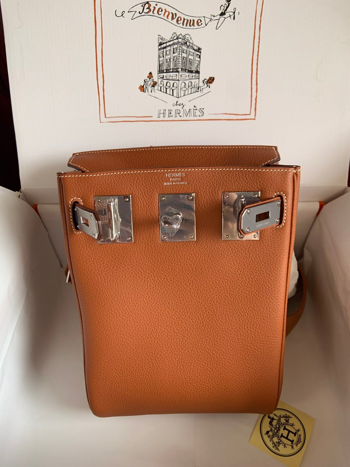 HAC à Dos Backpack 18cm Togo Leather